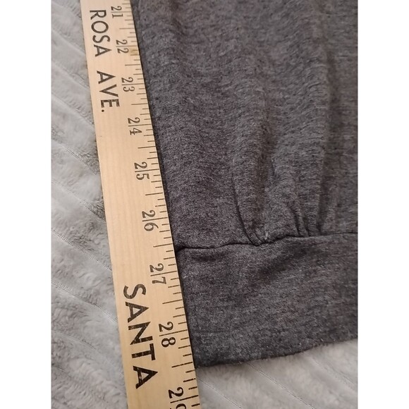 Maurices Grey Jogger Jumpsuit Jumper Small Short Sleeve Casual Versatile - Picture 11 of 11